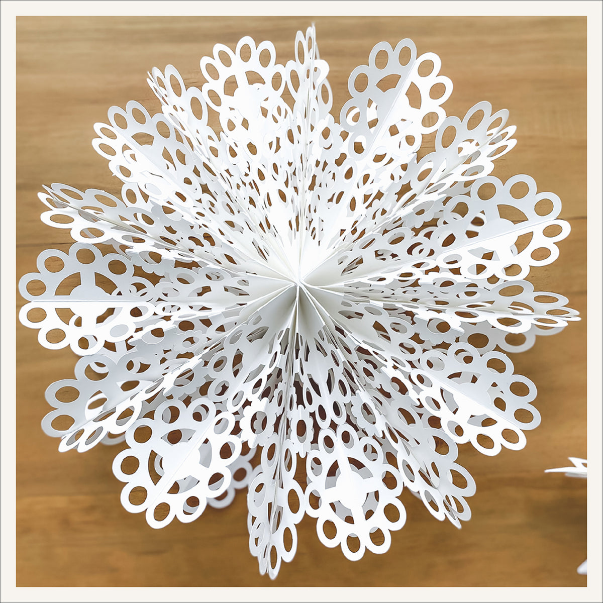 Easy Paper Snowflake Pattern Templates | Digital Download