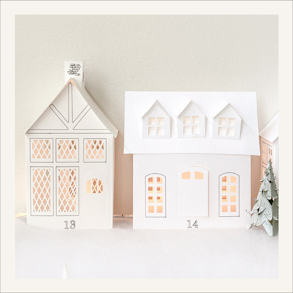 Christmas Advent House Countdown SVG – 24 Designs | Digital Download