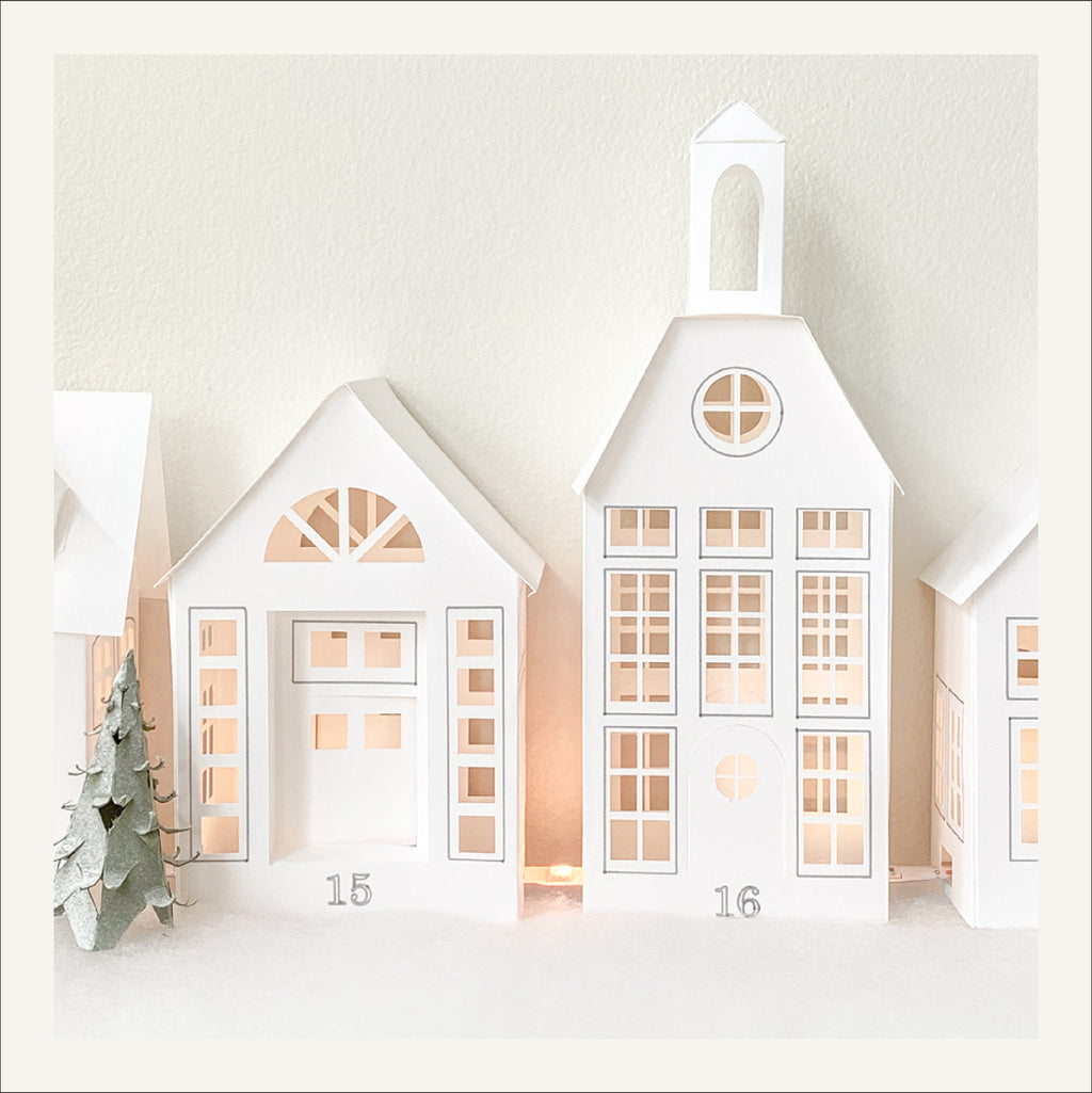 Christmas Advent House Countdown SVG – 24 Designs | Digital Download