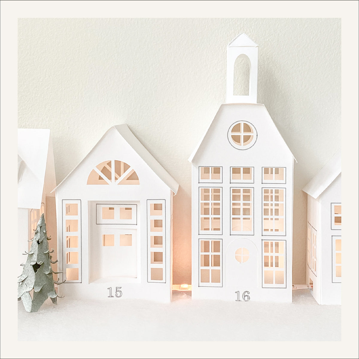 Christmas Advent House Countdown SVG – 24 Designs | Digital Download