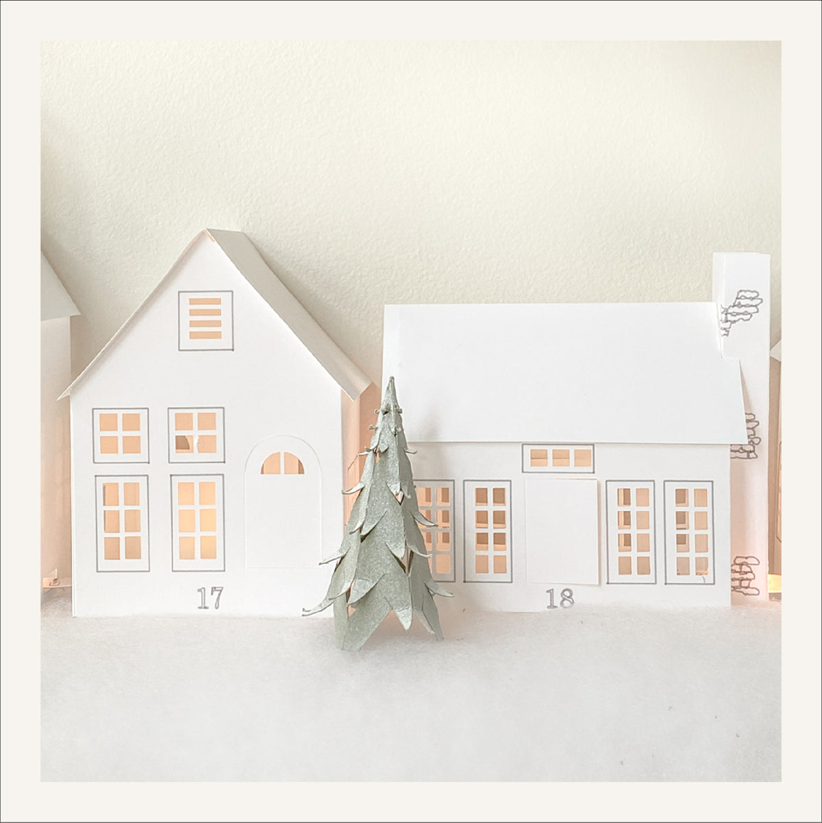 Christmas Advent House Countdown SVG – 24 Designs | Digital Download