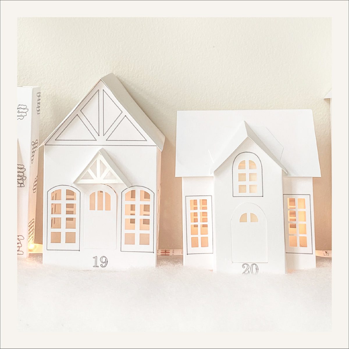 Christmas Advent House Countdown SVG – 24 Designs | Digital Download