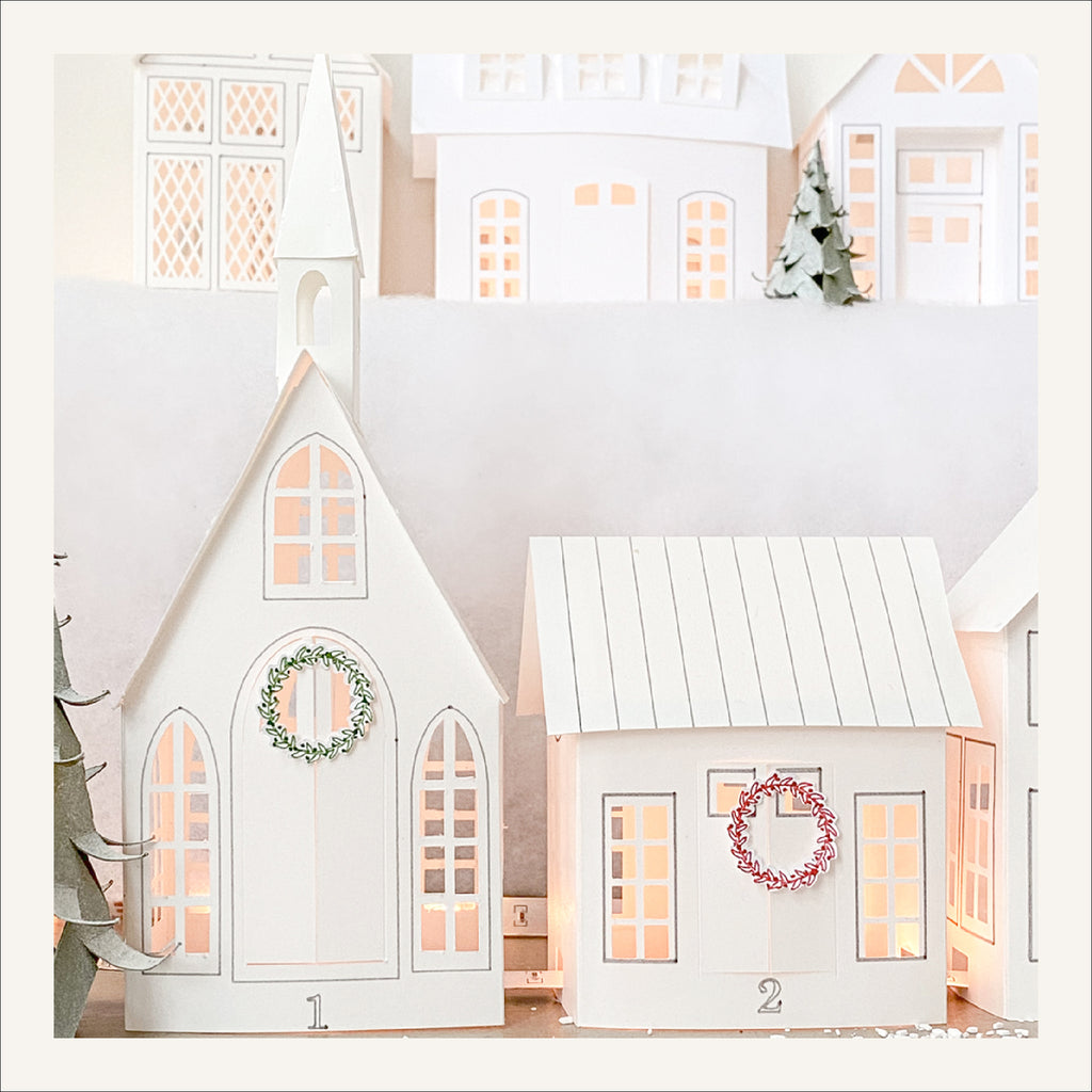 Christmas Advent House Countdown SVG – 24 Designs | Digital Download