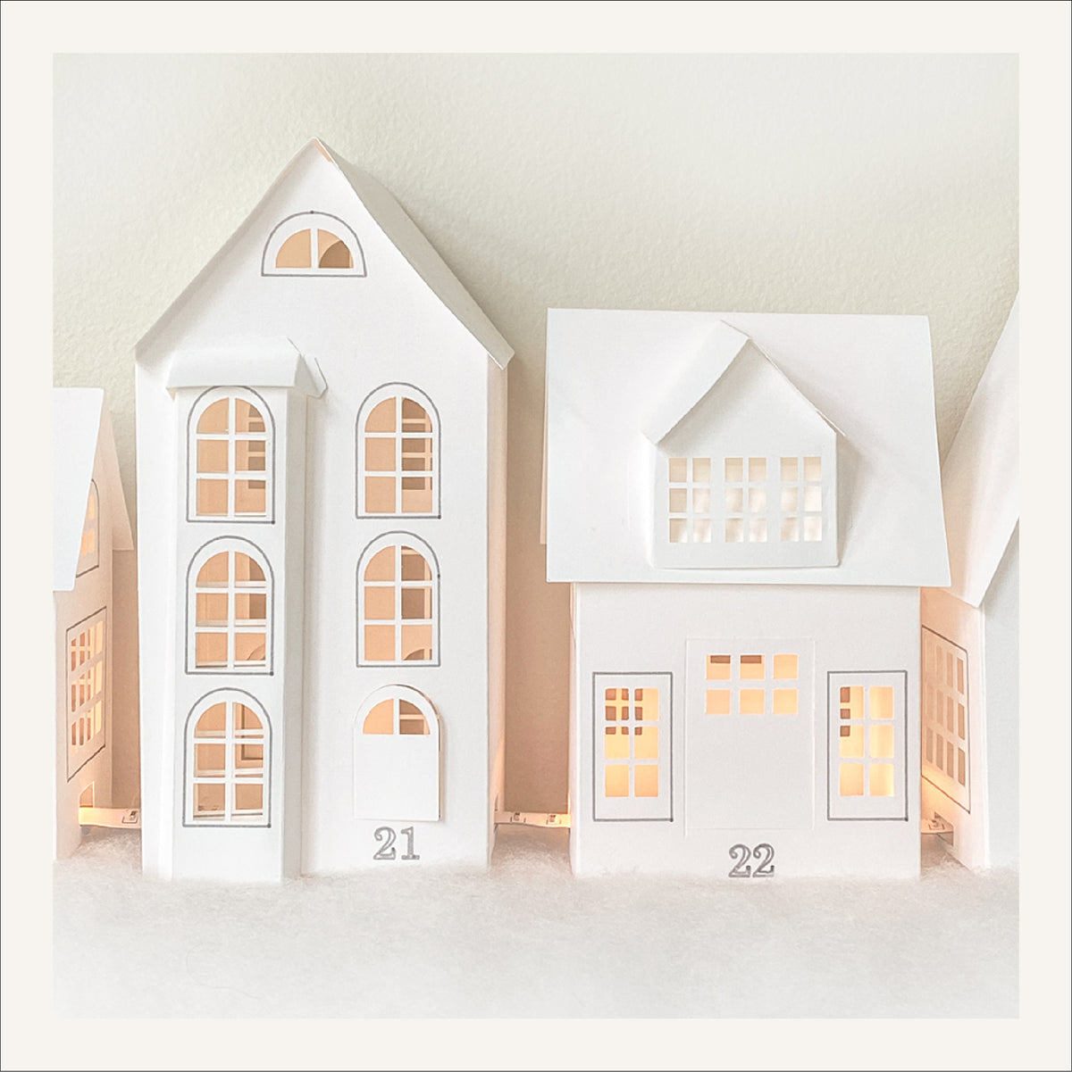 Christmas Advent House Countdown SVG – 24 Designs | Digital Download