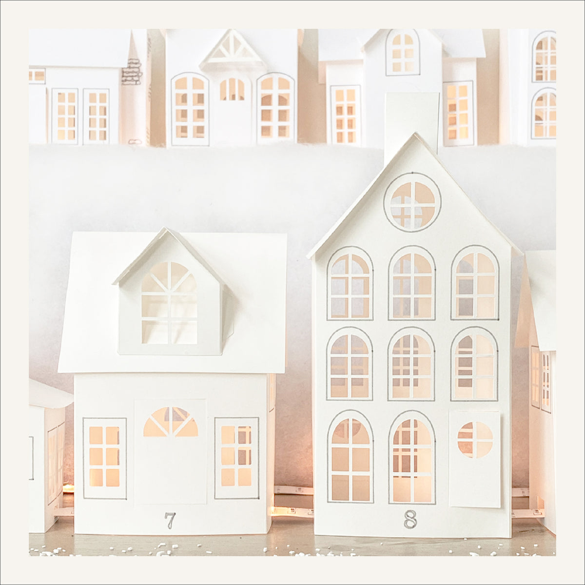 Christmas Advent House Countdown SVG – 24 Designs | Digital Download