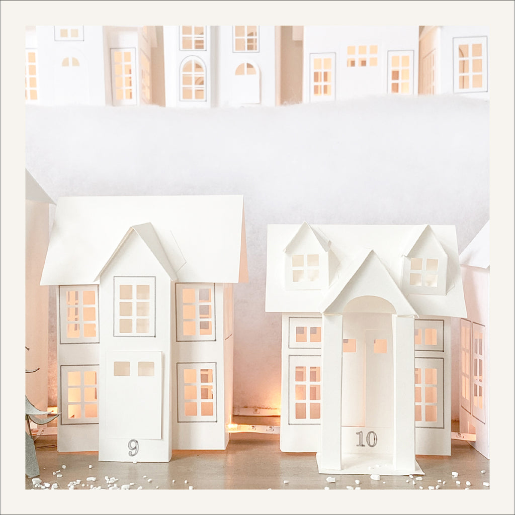 Christmas Advent House Countdown SVG – 24 Designs | Digital Download