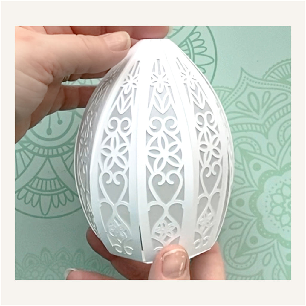 3D Paper Easter Egg SVG Designs | Digital Download