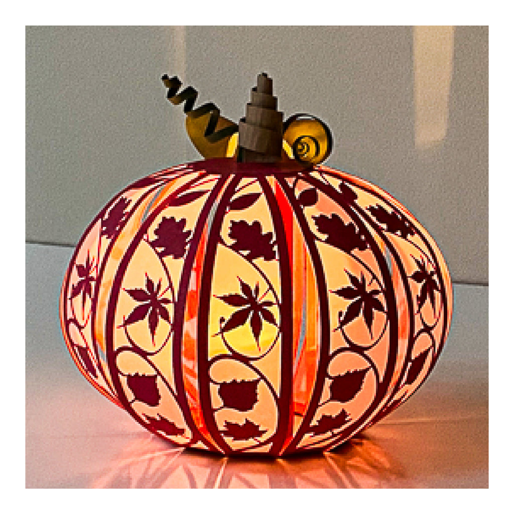 3D Paper Pumpkin SVG Bundle – 6 Designs