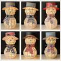 3D Paper Snowman SVG Bundle – 6 Designs | Digital Download
